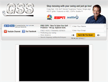Tablet Screenshot of golfshortcutsecrets.com